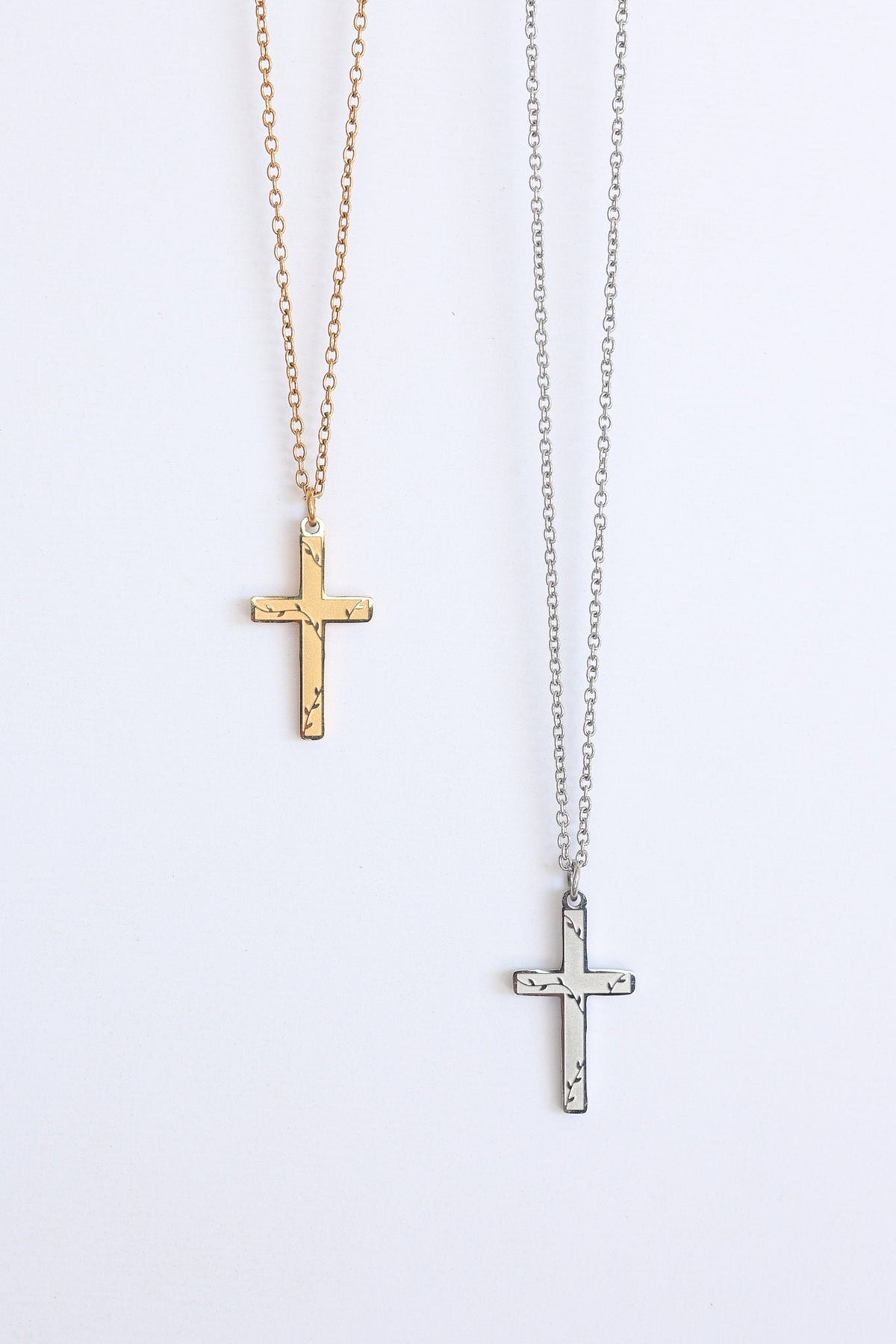 Ivy Cross Necklace